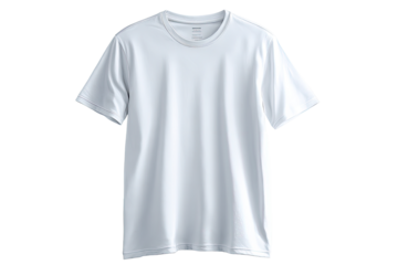 A plain, white, crew neck t-shirt