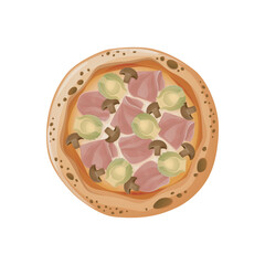 Pizza capriccosa