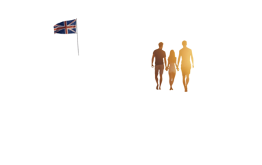 Romantic moment of a couple walking hand in hand by the seaside shoreline isolated on transparent background PNG