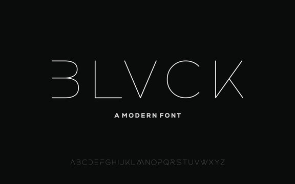 Black typography sport, simple, technology, fashion, digital, future creative logo font. minimal modern urban alphabet fonts. vector illustration
