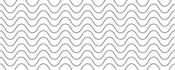 Sea wave icon set. Water logo, line ocean symbol in vector flat