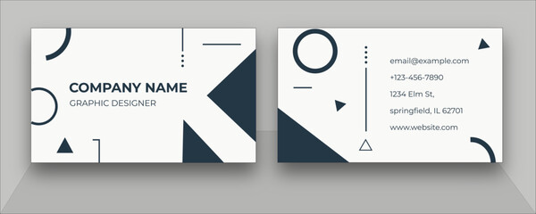 Creative Professional Business Card Layout