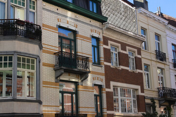 Un quartier de saint gilles, près du marché de la maison communale