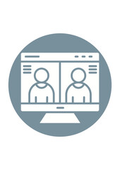 Video Conference Icon