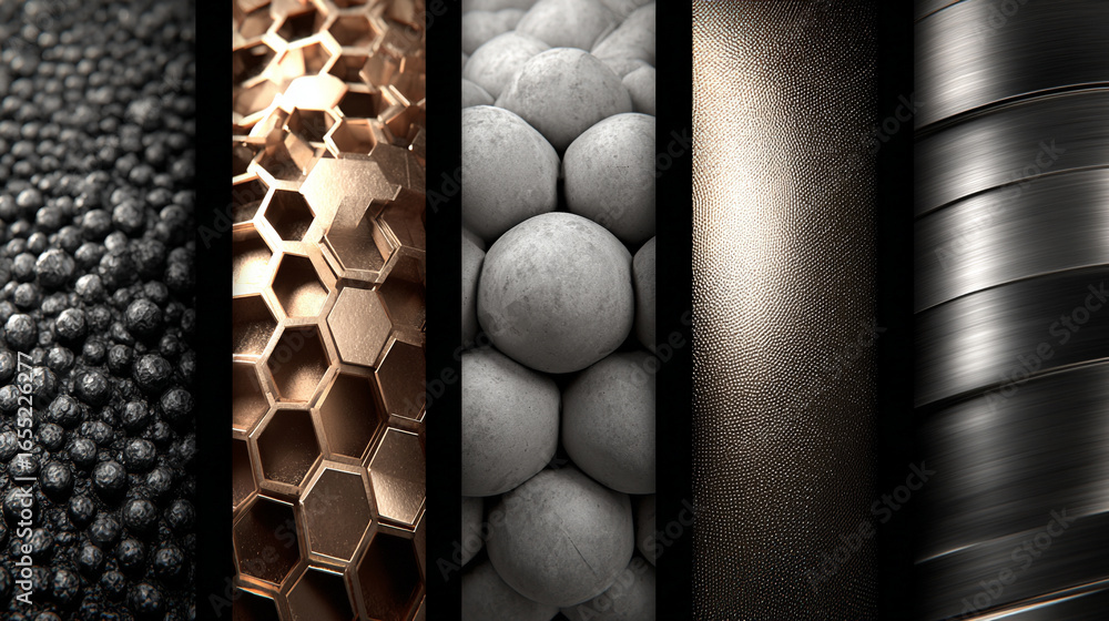 Aufkleber modern design featuring textured surfaces and abstract patterns, creative visual composition ideal f