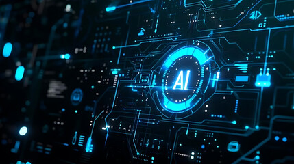 Obraz premium binary code background