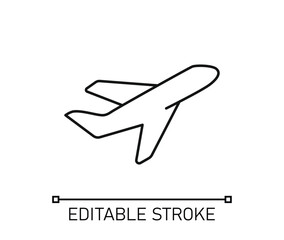 AirPlane icon editable stroke