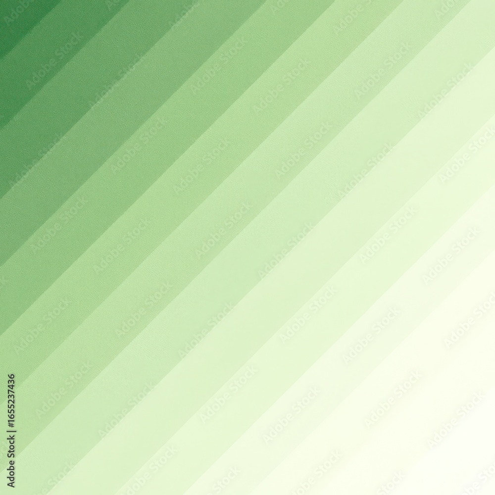 Poster an abstract gradient design showcases a blend of verdant hues transitioning diagonally across the vi