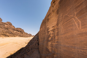 AlUla Art rock art (Saudi Arabia)