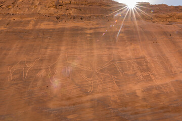 AlUla Art rock art (Saudi Arabia)