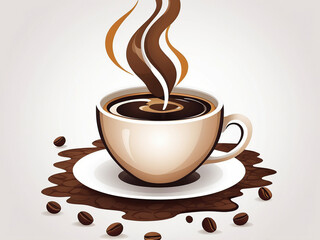 Obraz premium coffee cup icon