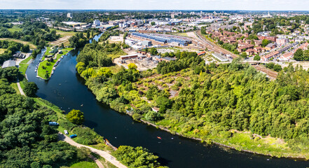 Wherryman's Way aerial view