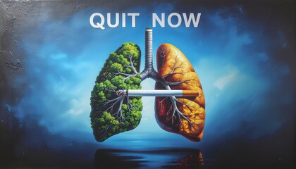 Creative Poster Design for Anti-Smoking Awareness Campaign