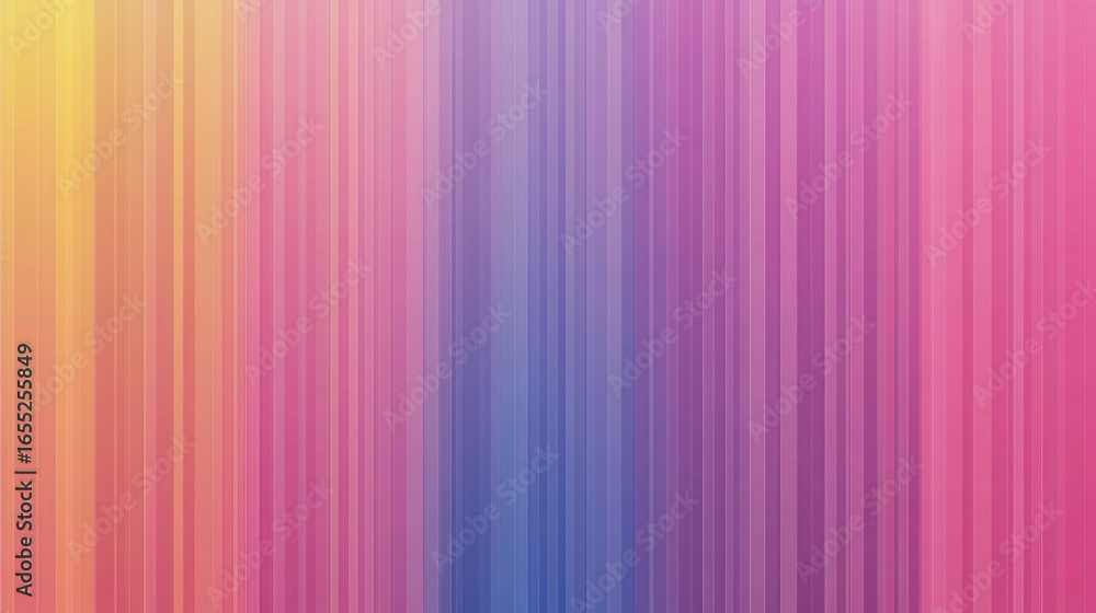 Poster vibrant abstract striped gradient design in bright colors, modern artistic background with smooth tr