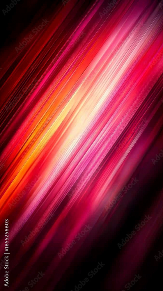 Aufkleber vibrant abstract striped gradient design in bright colors, modern artistic background with smooth tr