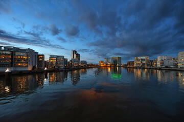 view of the city of Vasteras Sweden