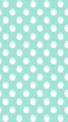 Light teal background with repeating white circles