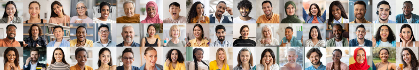 A vibrant collection of smiling individuals representing various backgrounds shares a moment of...