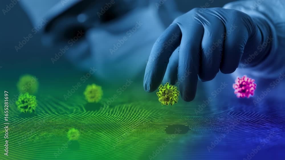 Poster Painter creating a riskgradient heat map with blurred background discrete STD icons pinpointed subtly within the gradient emphasizing hotspot identification.