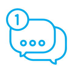 New message notification icon