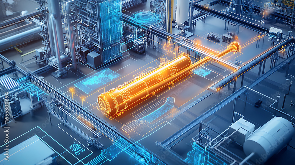 Poster future trends in autonomous pipe layout design with digital twin apis