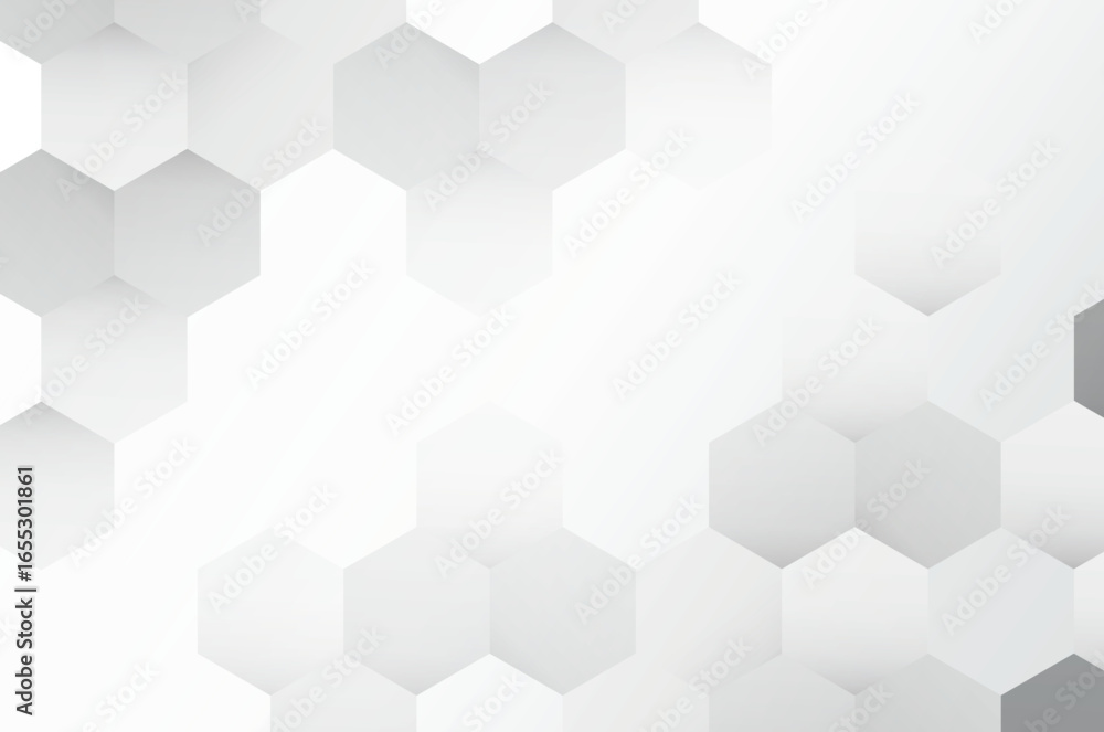 Poster white polygonic with cayan gradient abstruct background vector design