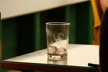 glass of water