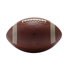 American Football: Pro Style Leather Ball, Close-up View