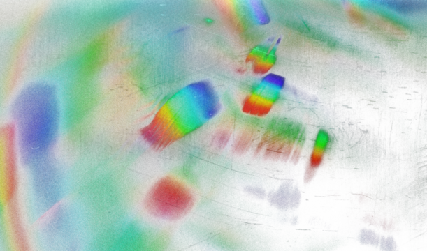 light leak overlay effect with blur rainbow light leaks, retro noisy film texture light leak flare on transparent background, abstract colorful background