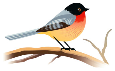 Fototapeta premium PNG Animal robin bird beak.
