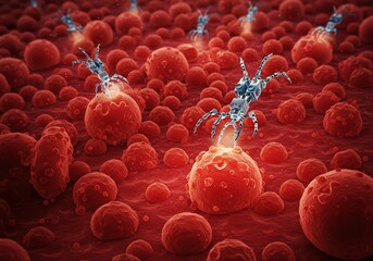 Microrobots Targeting Cancer Cells in Bloodstream