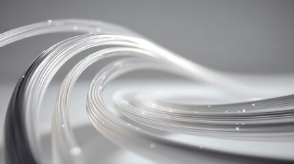 Abstract swirling lines design