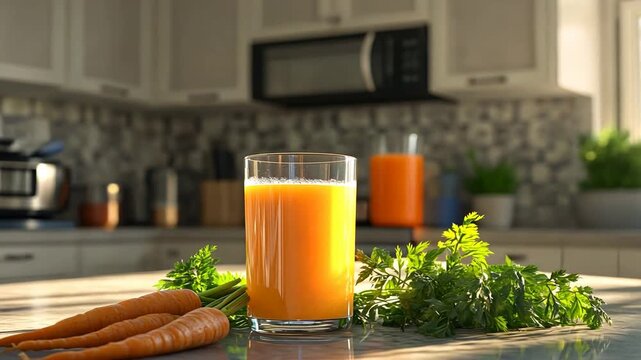 Fresh Carrot Juice: Healthy and Delicious Drink