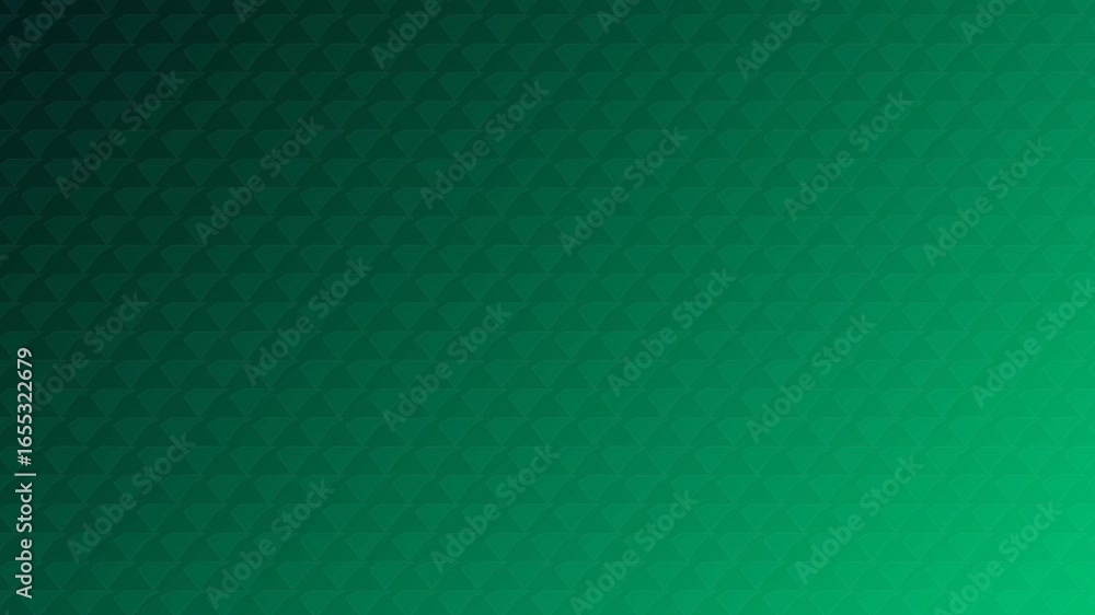 Poster a detailed close-up of a green geometric pattern, featuring a subtle gradient effect that transition