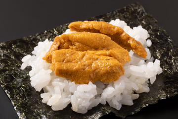 うに　手巻き寿司