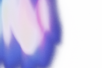 Pink purple blue color grainy gradient shape transparent background. Abstract color gradient cutout on transparent background. Vibrant grungy, noise texture effect