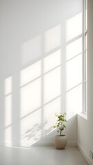 empty room with window