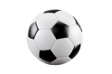 Soccer ball, black and white (1)