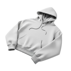 Light Grey Hoodie: Apparel Mockup for Design Presentation
