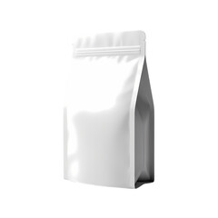 Blank White Stand-Up Pouch: Packaging Mockup