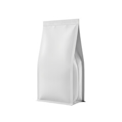 Blank White Stand-Up Pouch: Packaging Mockup for Your Brand