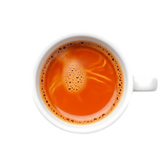 Espresso Coffee: Aromatic Cup, Close-Up View