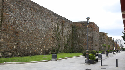 Muralla romana de Lugo, Galicia, Espa&ntilde;a
