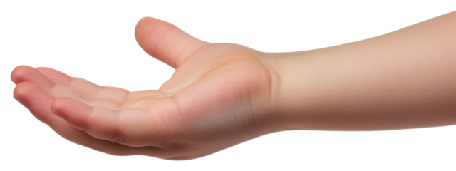 PNG Finger hand gesturing barefoot.