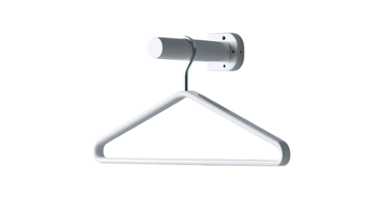 Wall-mounted coat hanger, simple design
