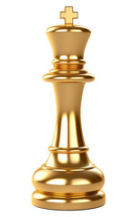 PNG A bishop chess piece gold game