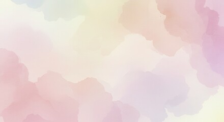 Pastel Watercolor Abstract Background