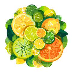  Fruits Icons Logo Design