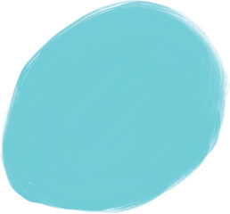 Blue cloud ball circle vector