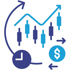 Obraz premium Trading Icon